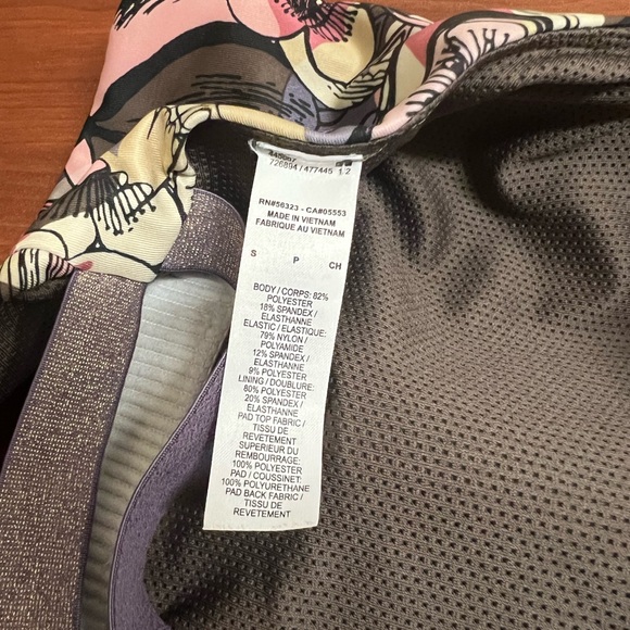 Nike floral bra - small - Picture 4 of 6